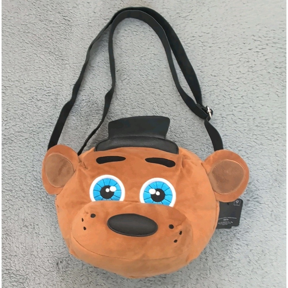 Five Nights At Freddy's: Fazbear  Plush Crossbody Bag purse NWT